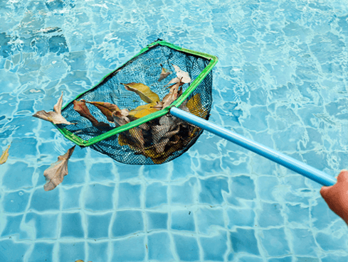 cleartecpools-pool-clening-with-skimmer-brush